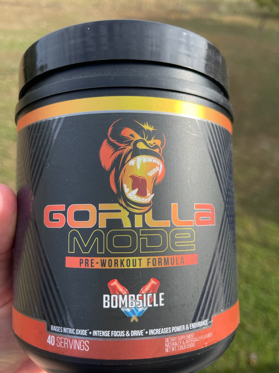 gorilla mode pre workout flavors