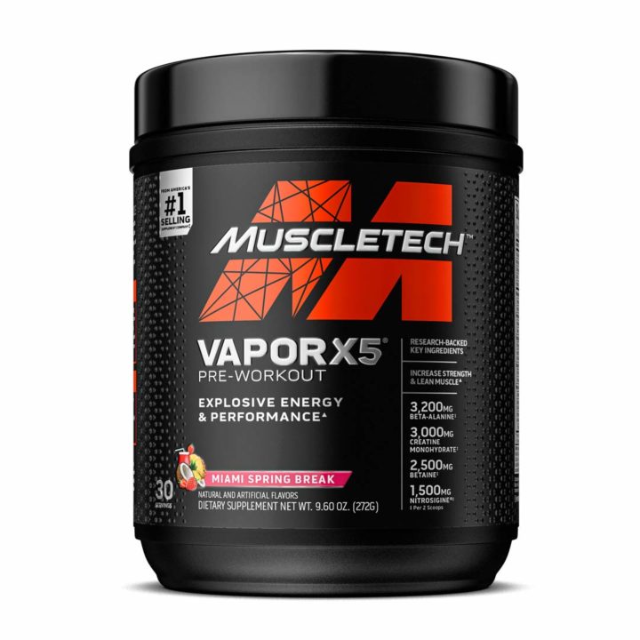 MuscleTech VAPOR X5 Pre-Workout Powder