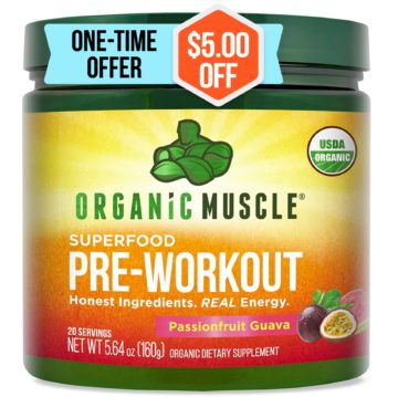 Organic Muscle Pre-Workout vegan